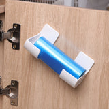Clip de almacenamiento ajustable para montaje en pared: soporte seguro para escobas, trapeadores y herramientas 