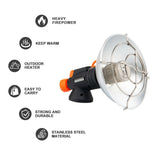 Portable Camping Heater – Stainless Steel Outdoor Gas Heater with Ignition for Winter Survival