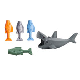 Animal Building Block Set - Farm & Zoo Collection with Goose, Pig, Shark & More