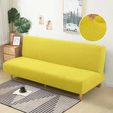 Stretch Armless Sofa Bed Slipcover - Elastic Futon Couch Protector