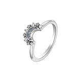 Elegant Unisex Zircon Silver Ring – Timeless Design for Daily Wear & Special Occasions