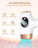 3-in-1 IPL Laser Hair Removal Device - 999,999 Flashes Permanent Hair Remover for Women & Men