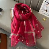 Women's Fashion Scarf and Shawl – Lightweight Polyester Wrap for All Seasons