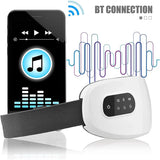 Smart Bluetooth Heated Eye Massager with Vibration & Air Pressure – Relieve Eye Fatigue, Improve Sleep & Relax Anywhere