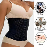 Women's Tummy Slimming Shapewear – Black Belly Band & Postpartum Corset for Body Shaping