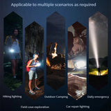 High-Power Rechargeable LED Flashlight – Long-Range Zoom Torch for Outdoor & Emergency Use