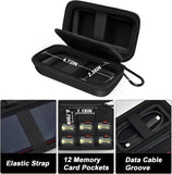 Portable Hard Drive Case for 1TB, 2TB, 4TB, 500GB External SSD