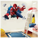 Cartoon Wall Stickers – Waterproof Peel & Stick Decals for Kids’ Rooms, Living Room & Office Decor