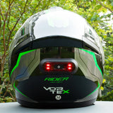 LED Helmet Safety Light – Waterproof, Lightweight & Easy to Install for Motorcycle and Bicycle Helmets