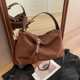 Trendy PU Leather Sequined Shoulder Tote Bag for Women – Fashionable, Versatile, and Spacious