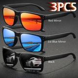Men's Polarized Sunglasses – UV400 Protection & Anti-Glare Rectangle Frames