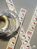 500pcs Hello Kitty Sticker Set - Cute Cartoon Stickers for Scrapbooking, Journals & Party Decor