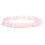 Natural Stone Beaded Bracelet with Elastic Rope for Men & Women