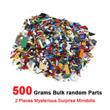 Bulk Building Blocks Set - 250g-1500g Random DIY Bricks for Creative Construction