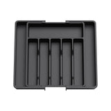 Organizador de cajones expandible para cubiertos: bandeja ajustable para utensilios de cocina