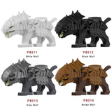 Medieval Knight & Animal Building Block Set - Compatible with Major Brands