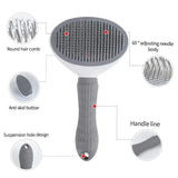 Self-Cleaning Pet Grooming Brush – Dematting Comb for Dogs & Cats