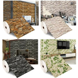 3D Peel and Stick Wall Panels – Waterproof Self-Adhesive Foam Wallpaper for Home Decor
