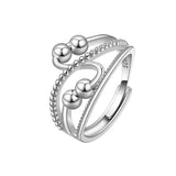 Trendy Geometric Spinner Ring for Women – Fashion Statement Cocktail Jewelry