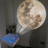 Portable LED Projection Lamp – Battery-Powered Light for Photos & Room Decor
