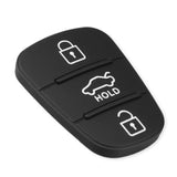 Hyundai & Kia Key Fob Button Pad Replacement – 3-Button Rubber Pad