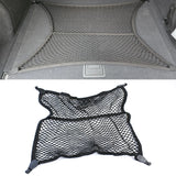 Universal Car Trunk Cargo Net with Hooks | Elastic Storage Organizer for Luggage & Gear