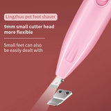Professional Pet Grooming Kit - Rechargeable Hair Trimmer with LED Light for Dogs & Cats