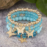 Trendy Acrylic Beaded Bracelet – Stylish & Lightweight Fashion Jewelry for Women