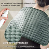 Electric Heating Pad for Back Pain Relief – Large Moist & Dry Heat Therapy Mat with Adjustable Temperature & Auto Shut-Off