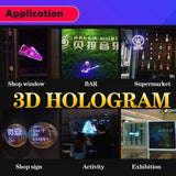 3D Hologram Fan Projector – High-Resolution LED Display for Advertising & Visual Marketing