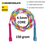 Freestyle Beaded Jump Rope for Skill Training and Cardio Fitness