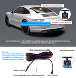 4.0 Inch Full HD Car Dashcam with Front and Rear Cameras – Night Vision, G-Sensor, and Loop Recording