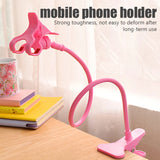 Soporte universal ajustable para teléfono móvil: soporte flexible para escritorio y cama
