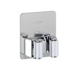 Estante de almacenamiento de acero inoxidable para montaje en pared: ecológico y ahorra espacio para el baño