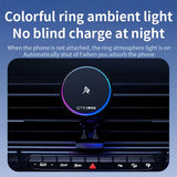 Magnetic Wireless Car Charger for iPhone 15/14/13/12 with Fast Charging