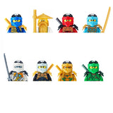 Mini Action Figures Set with Weapons – Compatible with Lego Building Blocks