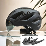 Adult Bike Helmet with LED Light - Lightweight Breathable Cycling Helmet for Men & Women