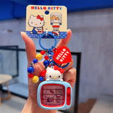 Hello Kitty Metal Keychain – Cute Bag Charm & Cosplay Accessory for Teens and Fans