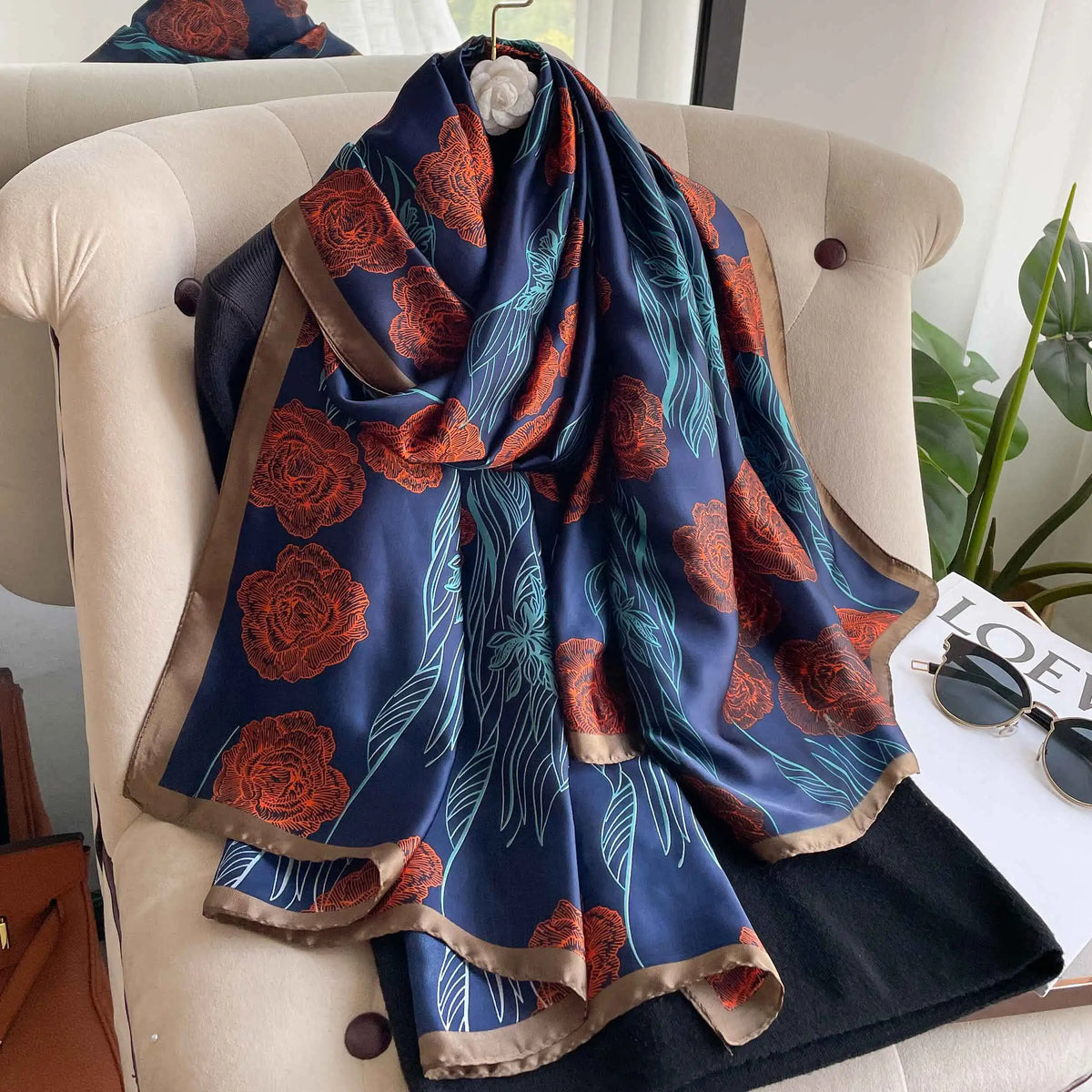Fashionable Print Scarf & Shawl for Women – Soft & Stylish for All Seasons
