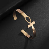 Classic Stainless Steel Charm Bracelet – Unisex Fashion Accessory
