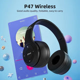 Auriculares inalámbricos Bluetooth 5.0 supraaurales: sonido de alta calidad y comodidad durante todo el día