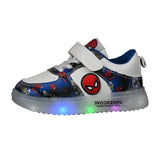 Kids' LED Light-Up Sneakers – Breathable, Anti-Slip & Fun Cartoon Design