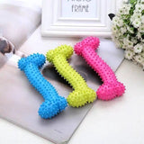 Dental Chew Toy for Small Dogs – Bite-Resistant Rubber Teeth Cleaning Ball