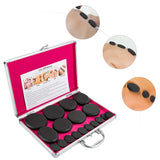 Professional Hot Stone Massage Set with Heater - 16 Basalt Stones for Spa & Home Relaxation