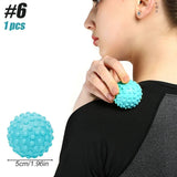 Spiky Massage Ball & Foot Roller Set - Deep Tissue Therapy for Plantar Fasciitis & Muscle Pain