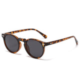 Classic Round Polarized Sunglasses – UV400 Protection & Stylish Mirror Lenses