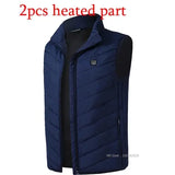USB Heated Vest for Men & Women – 23-Zone Electric Heating Winter Vest, Thermal Warm Jacket