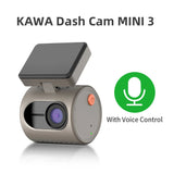 2K QHD Dash Cam with WiFi, Voice Control & Night Vision for Cars