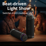 Portable Bluetooth 5.3 Speaker with 360° Surround Sound and IPX7 Waterproof