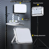 Rechargeable LED Camping Lantern with Power Bank – Waterproof, Portable Emergency Work Light
